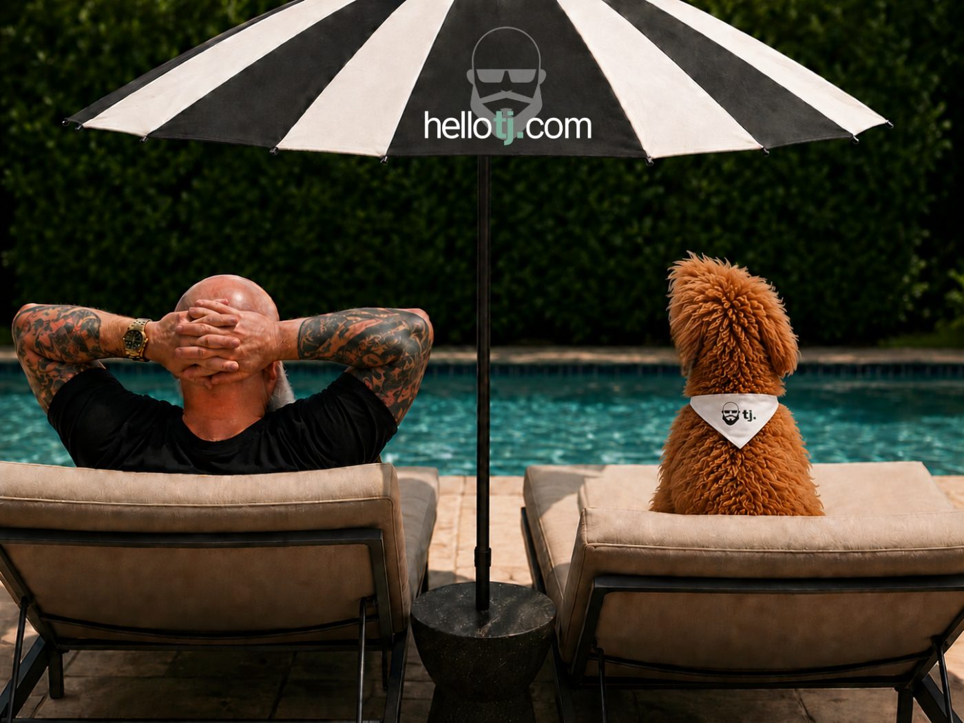 Poolside